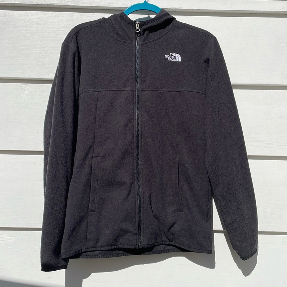 North Face Girls Hooded Fleece